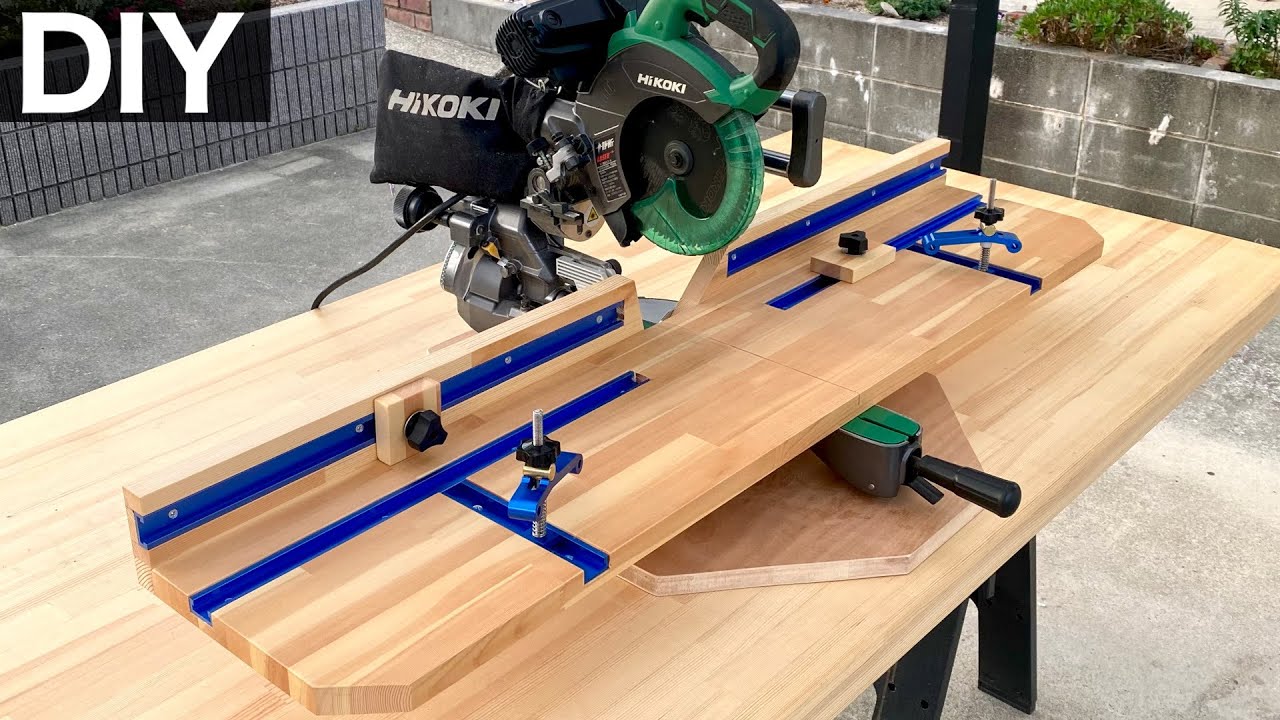 Sliding Circular Saw] DIY the super convenient 