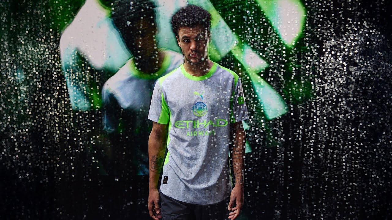 RAIN OR SHINE - PUMA & MANCHESTER CITY UNVEIL 2025/26 THIRD KIT
