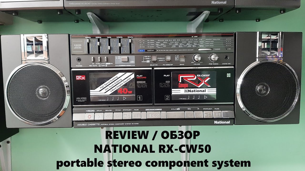 National RX-CW50 - YouTube