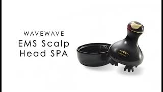 WAVEWAVE EMS Scalp Head SPA】使用方法 - YouTube
