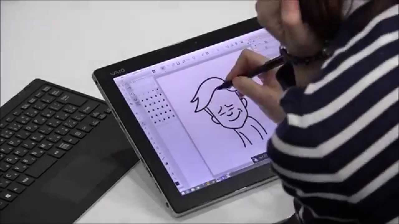 VAIO Z Canvasがやってきた！＜イラスト描いてみた編＞ | 店長の