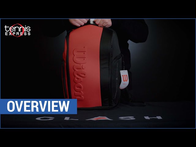 Wilson Clash v2.0 Super Tour Backpack | Tennis Express - YouTube