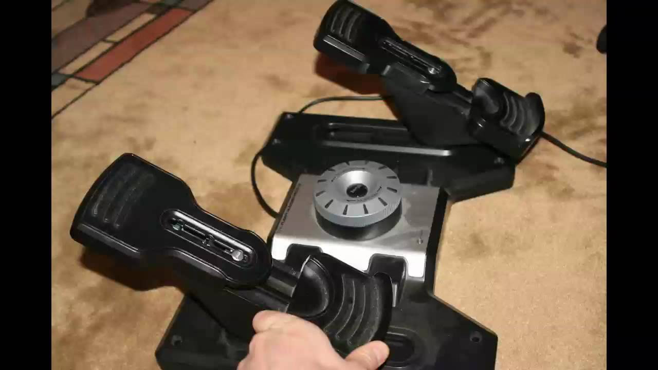 Review of the Saitek Pro Flight Rudder Pedals - YouTube
