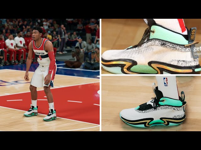 Rui Hachimura // Air Jordan XXX6 PE NBA2K22 SHOE CREATOR - YouTube