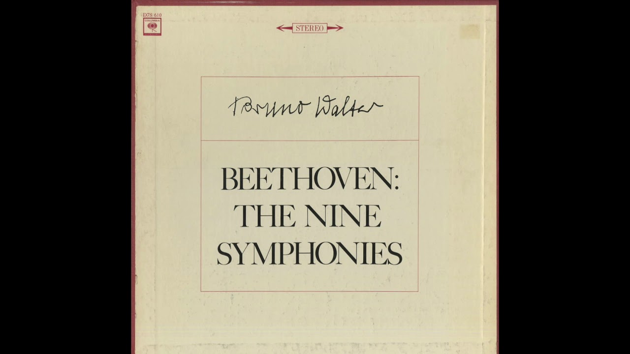 Silent Tone Record/ベートーヴェン:交響曲全集/ブルーノ·ワルター指揮