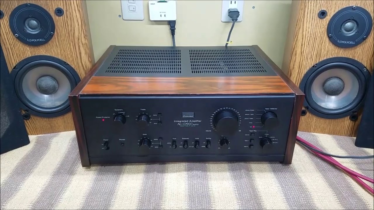 SANSUI AU-D907Limited 修理完成後試聴 ④ - YouTube