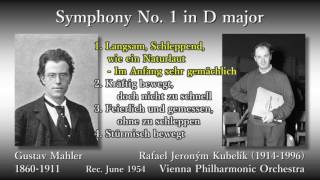 Mahler: Symphony No. 1, Kubelík & VPO (1954) マーラー 交響曲第1番