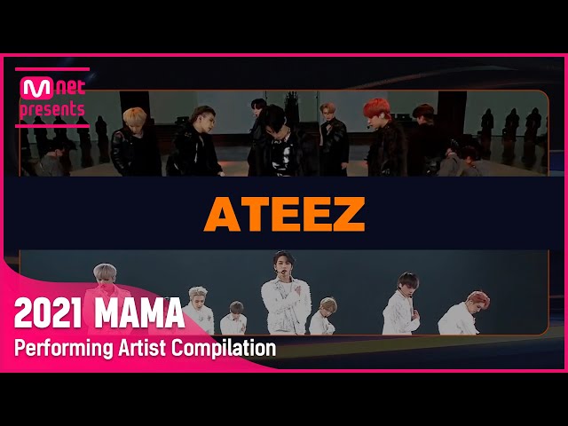 2021MAMA] Performing Artist Compilation I ATEEZ - YouTube
