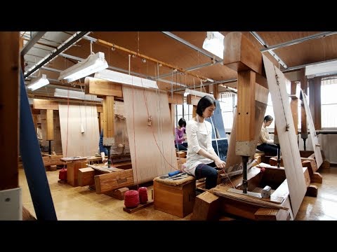 佐賀市伝統工芸紹介ムービー【鍋島緞通】 - YouTube