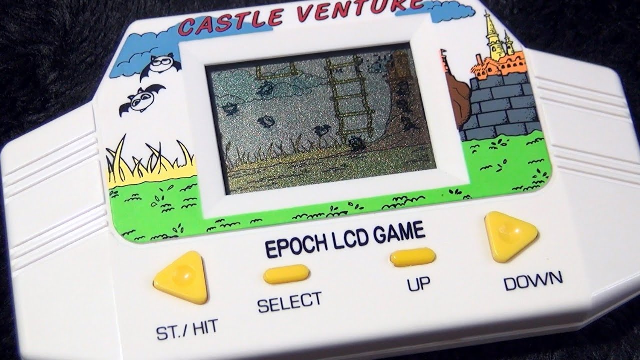 レトロ 電子ゲーム】エポック社 こうもり城の冒険 蝙蝠 コウモリ 後ろ