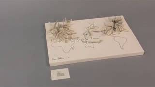 塩見允枝子《Spatial Poem No.1 ことばのイヴェント》1965/80年（うら