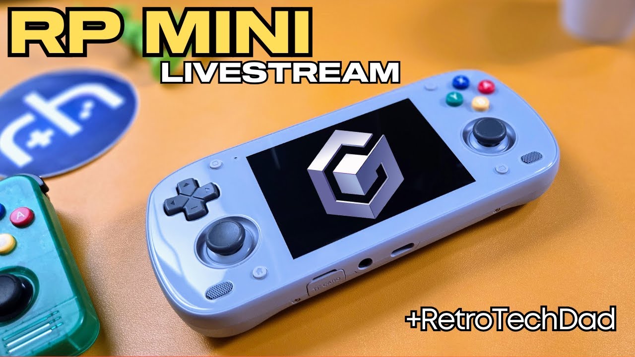 Retroid Pocket Mini First Look (PS2/GC Gameplay ft‪@retrotechdad