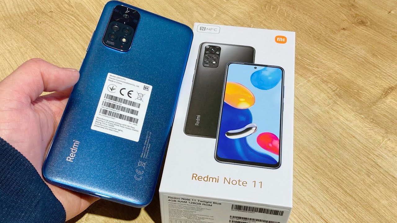 Xiaomi Redmi Note 11 Twilight Blue Unboxing - YouTube
