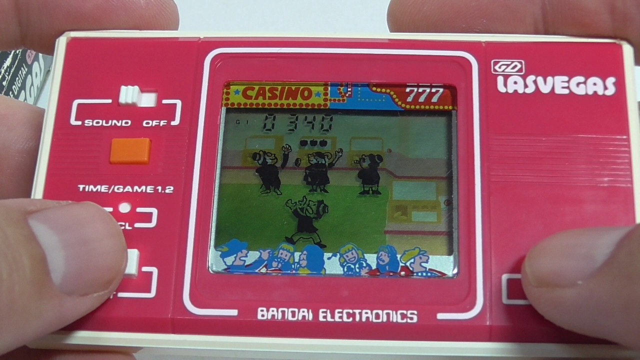 Handheld Game: Las Vegas (1981 Bandai) - YouTube