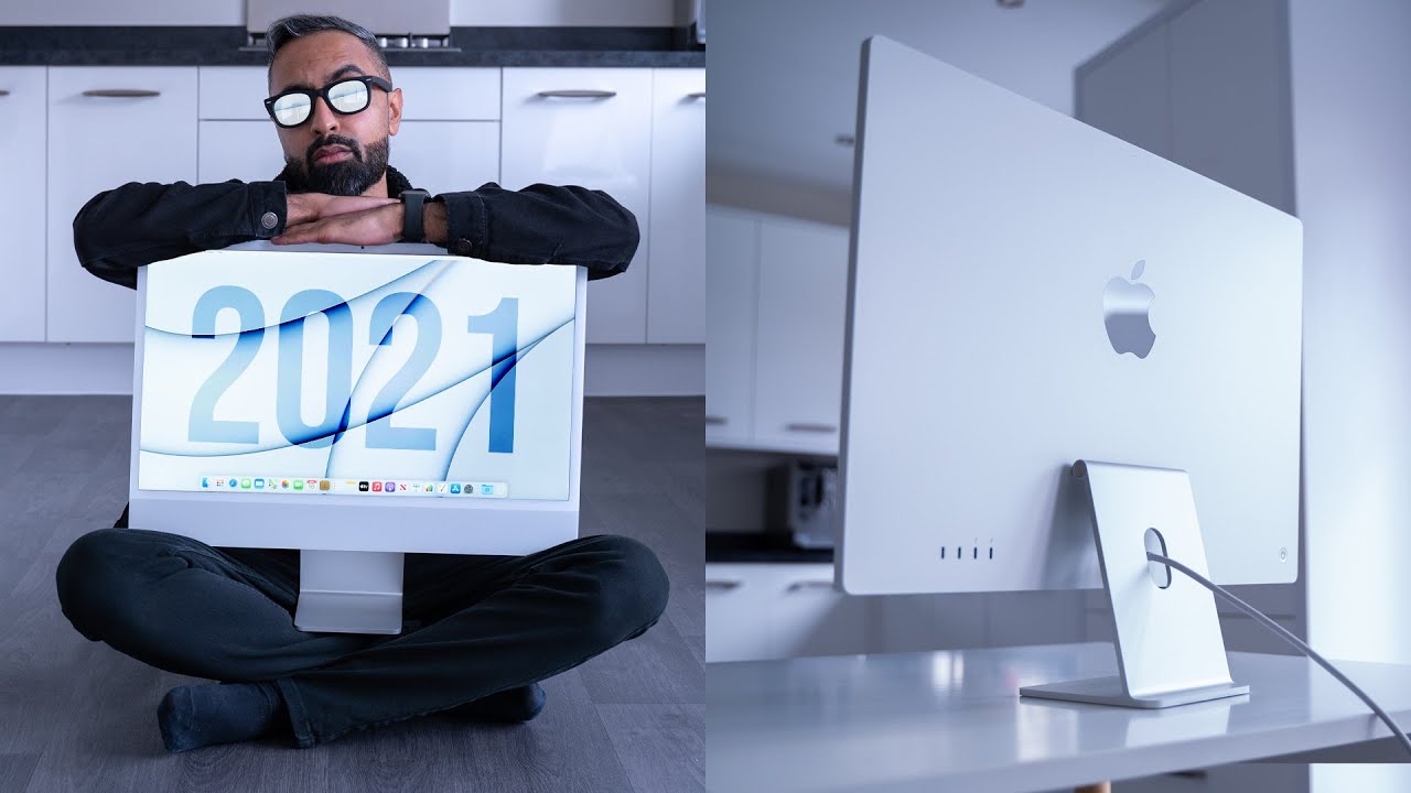 iMac 2021 Silver - Unboxing & Review - YouTube