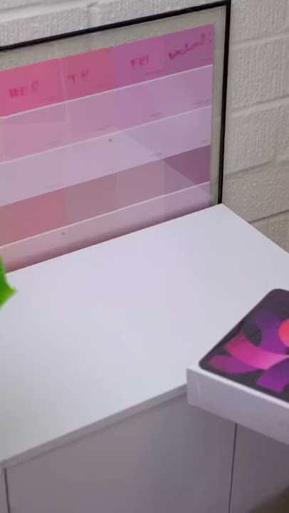 PINK iPad Air 5 + Apple Pencil 2 quick unboxing - YouTube