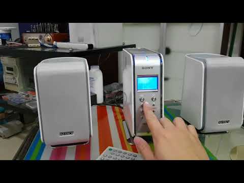 Sony LAM Z05 NetMD MD-CD-PC Micro system - YouTube