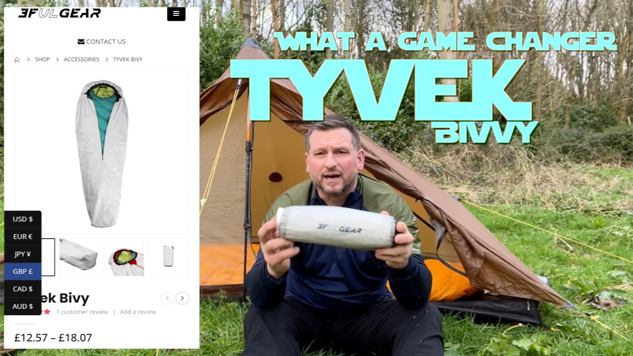 The Tyvek Bivvy Bag - YouTube