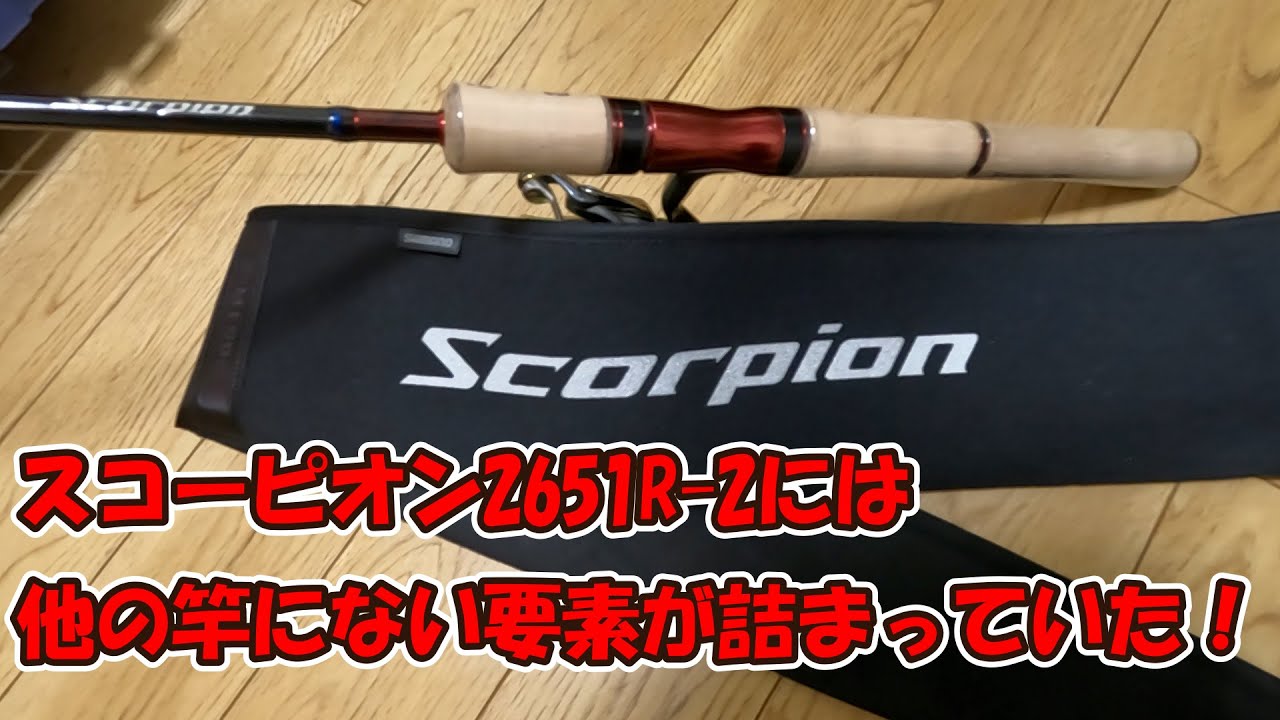 シマノ スコーピオン2651R-2 私がこの竿を選んだ理由。 - YouTube