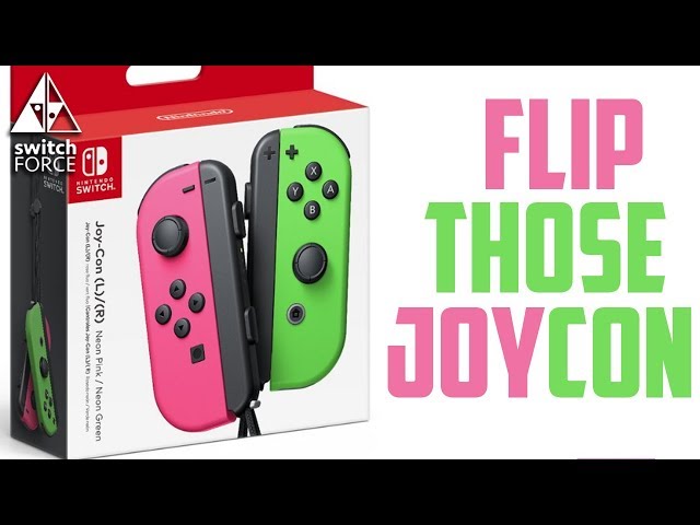 Nintendo Bringing Flipped Joy Con To America (Pink / Green) - YouTube