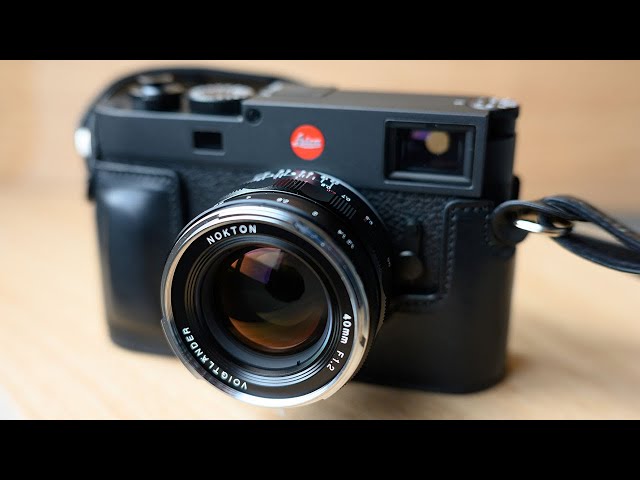 40mm Voigtlander Nokton f/1.2 Something Special - YouTube