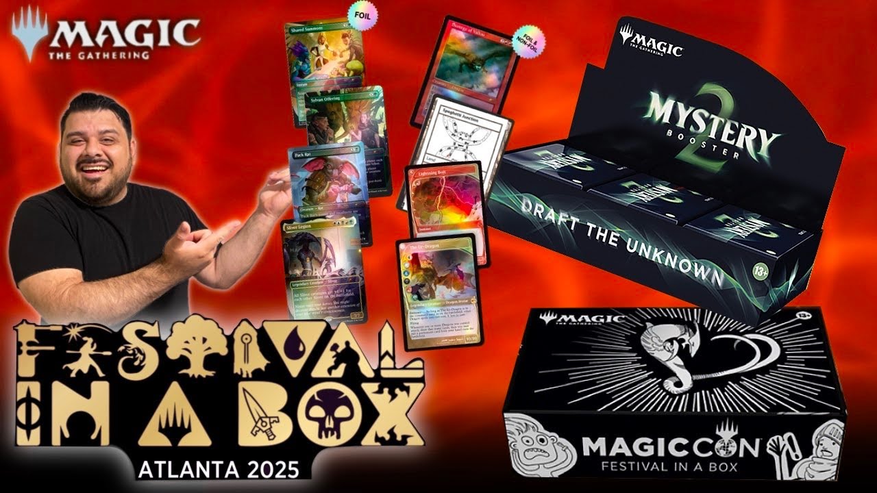 Magic Con Festival in a Box Atlanta 2025 Unboxing! | Magic the