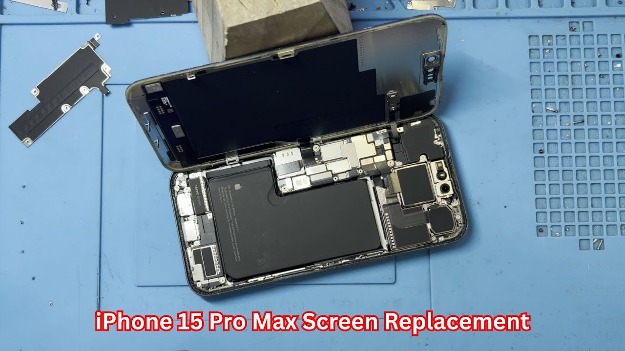 iPhone 15 Pro Max Screen Replacement | ‪@mobitouch‬ - YouTube