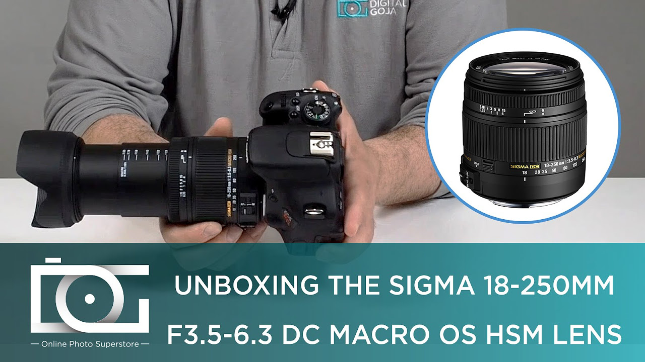 SIGMA 18-250mm f/3.5-6.3 DC Macro OS HSM Lens for CANON & NIKON