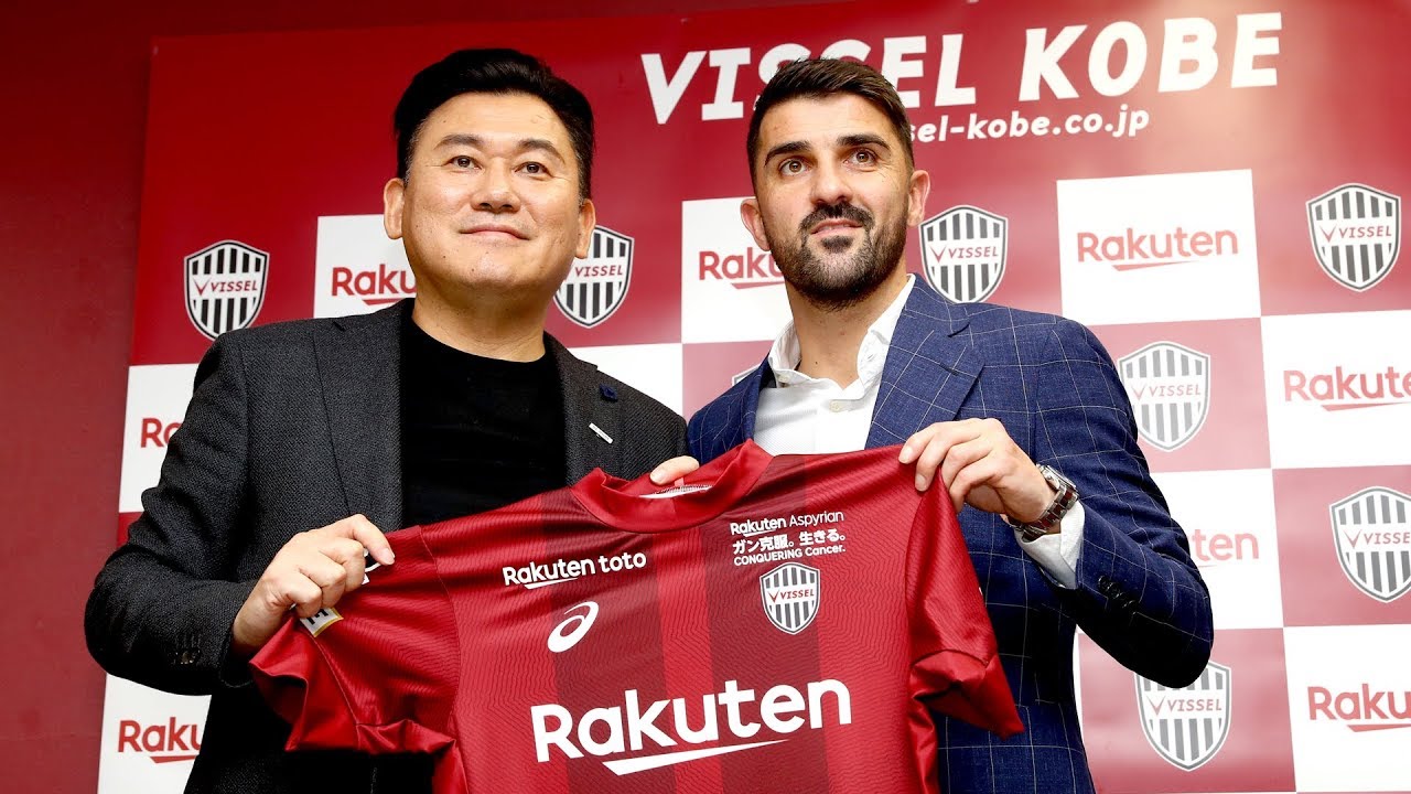 ダビド ビジャ選手 加入記者会見】2018.12.1＠ノエビアスタジアム神戸