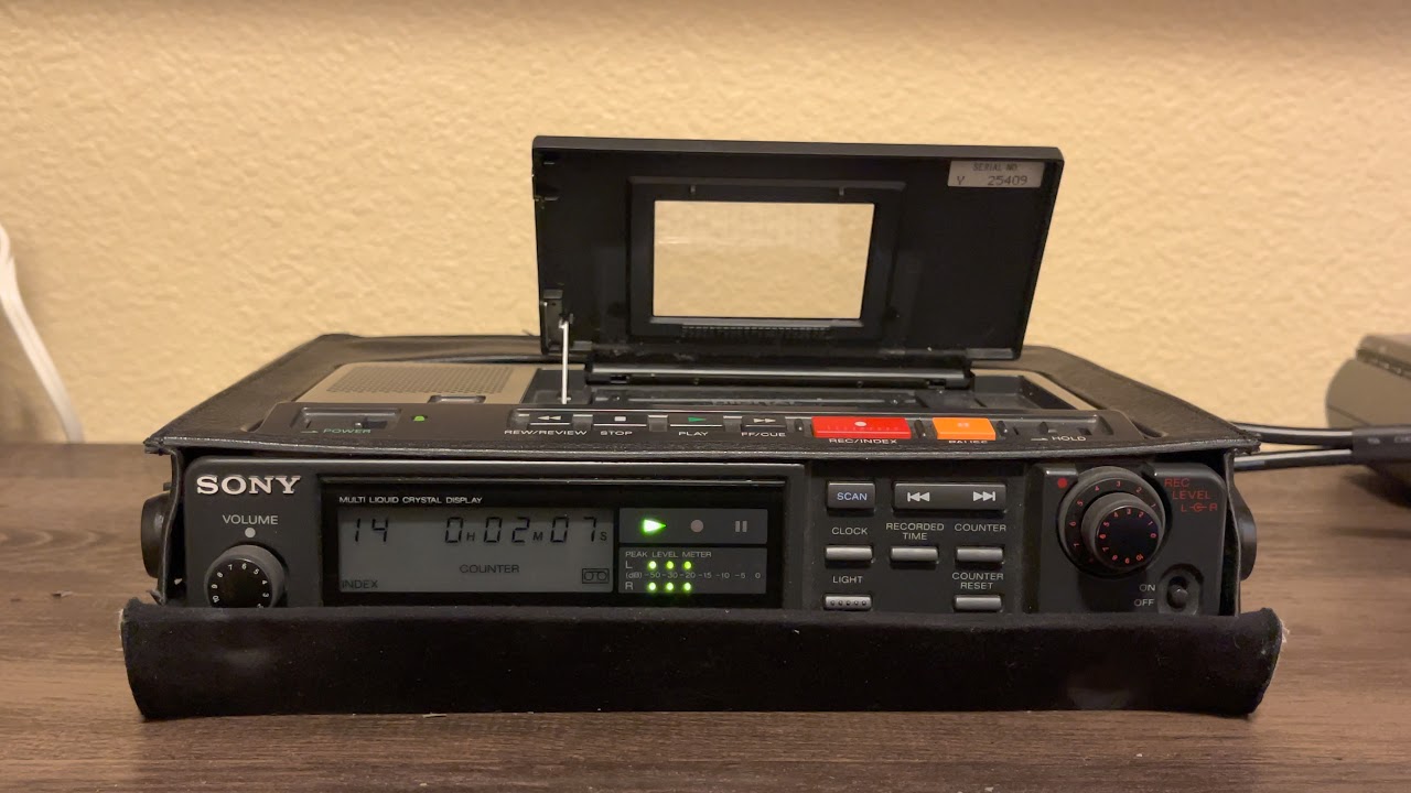 Sony TCD-D10 DAT Recorder - YouTube