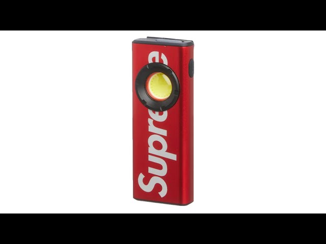 Supreme Nebo Slim 1200 Pocket Light Red - YouTube