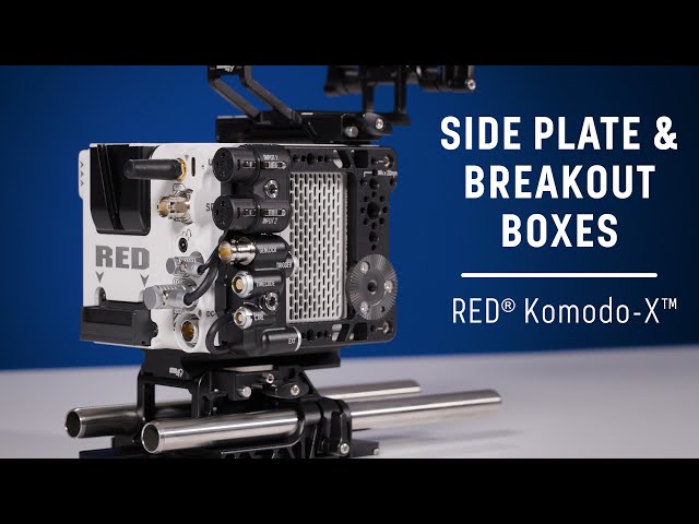 MID49 Custom Breakout Side Plate for the RED Komodo-X, AB-1, and