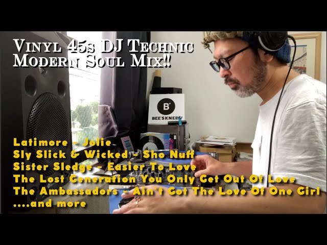 ソウルミュージック名曲7インチDJ MIX！！Mellow Modern Soul Vinyl