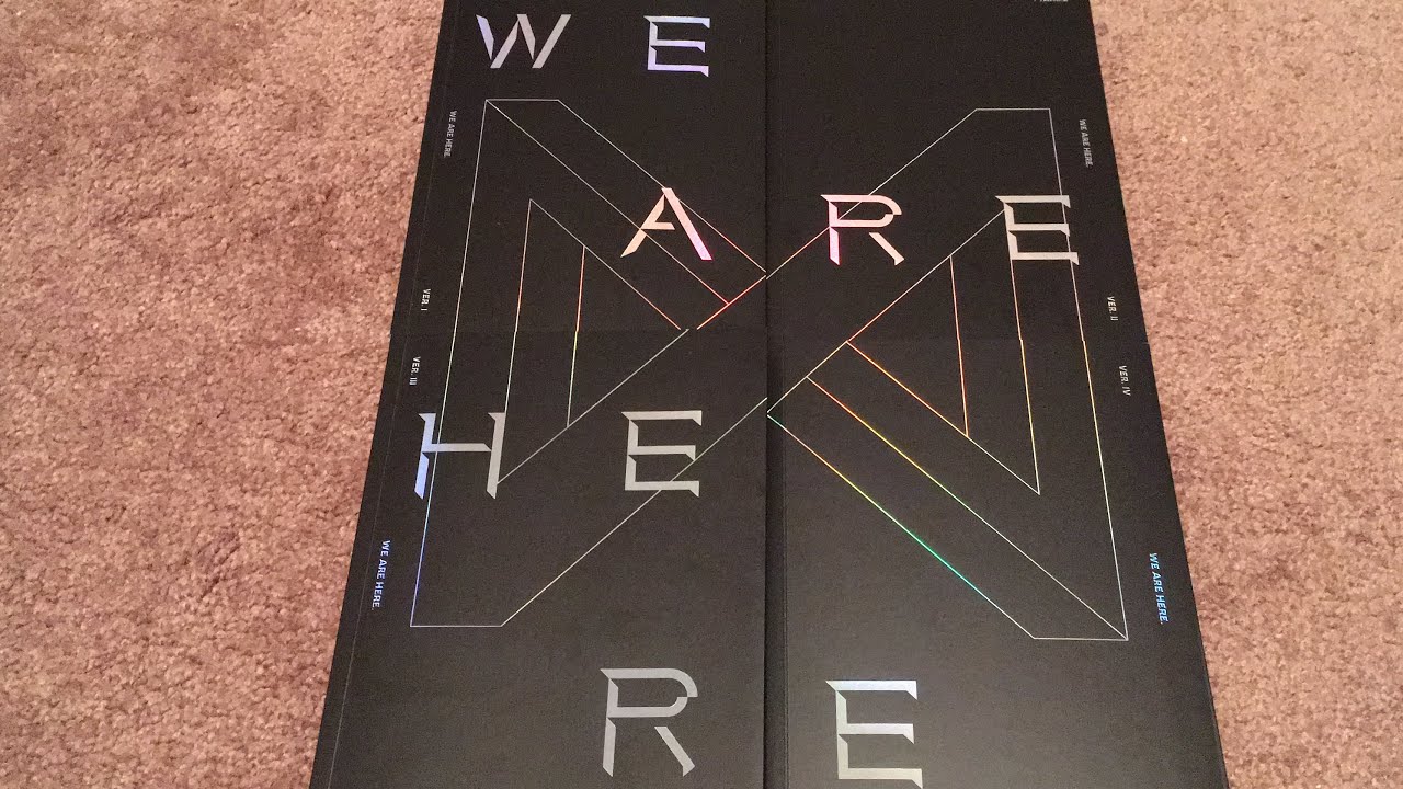 MONSTA X TAKE. 2 WE ARE HERE All 4 Versions 2nd Album Unboxing (K
