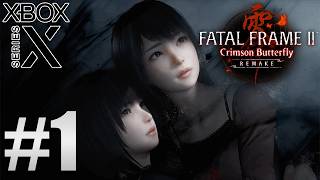 Fatal Frame II: Crimson Butterfly Remake (Xbox Series X) Gameplay