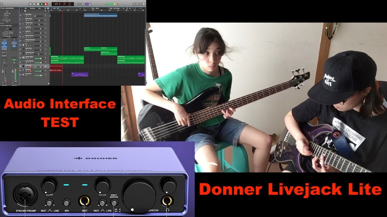 Donner Audio Interface Livejack Lite Test! コスパ最強・USB
