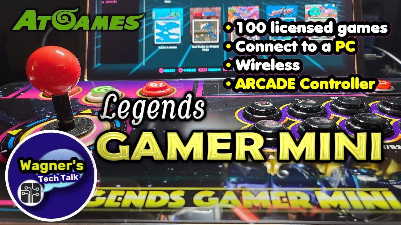 AtGames Legends Gamer Mini Setup & Review: This thing is really