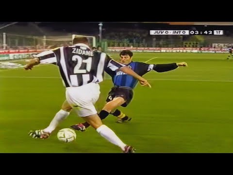 ジダンがユベントスでどれだけ凄かったかわかる天才すぎる瞬間