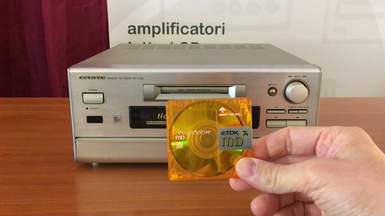 Onkyo MD-122MX [MiniDisc Wiki]