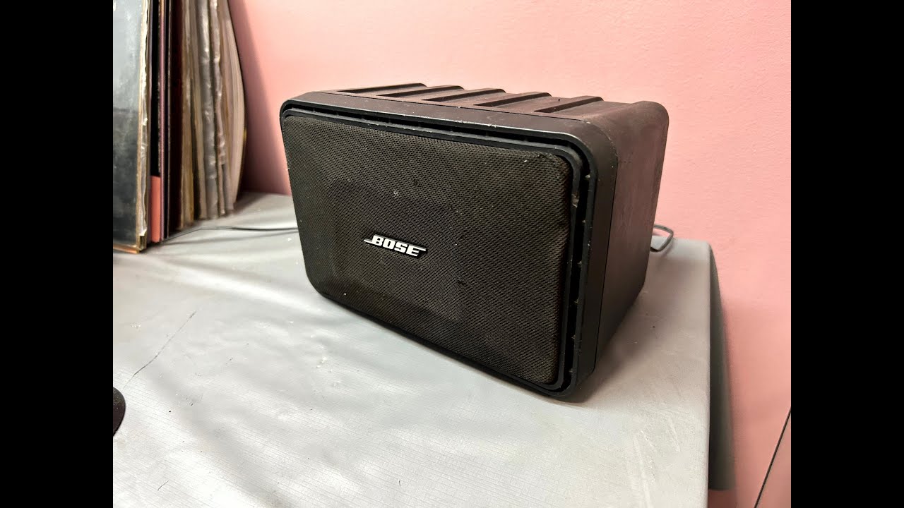 Bose 101mm Speakers R$ 180.00 - FOR SALE - YouTube