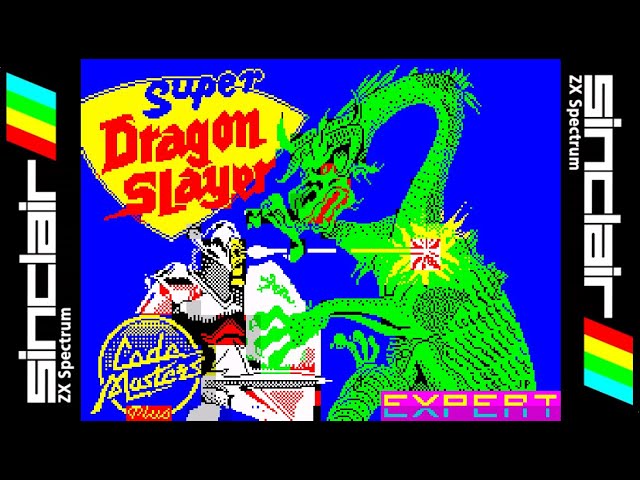 SUPER DRAGON SLAYER (1990) Walkthrough, ZX Spectrum - YouTube