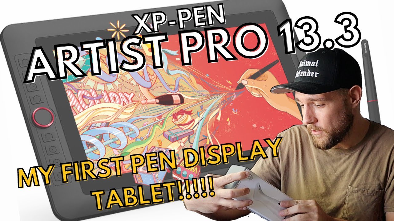 XP-PEN ARTIST PRO 13.3 (HOLIDAY EDITION) UNBOXING + MAC SETUP W