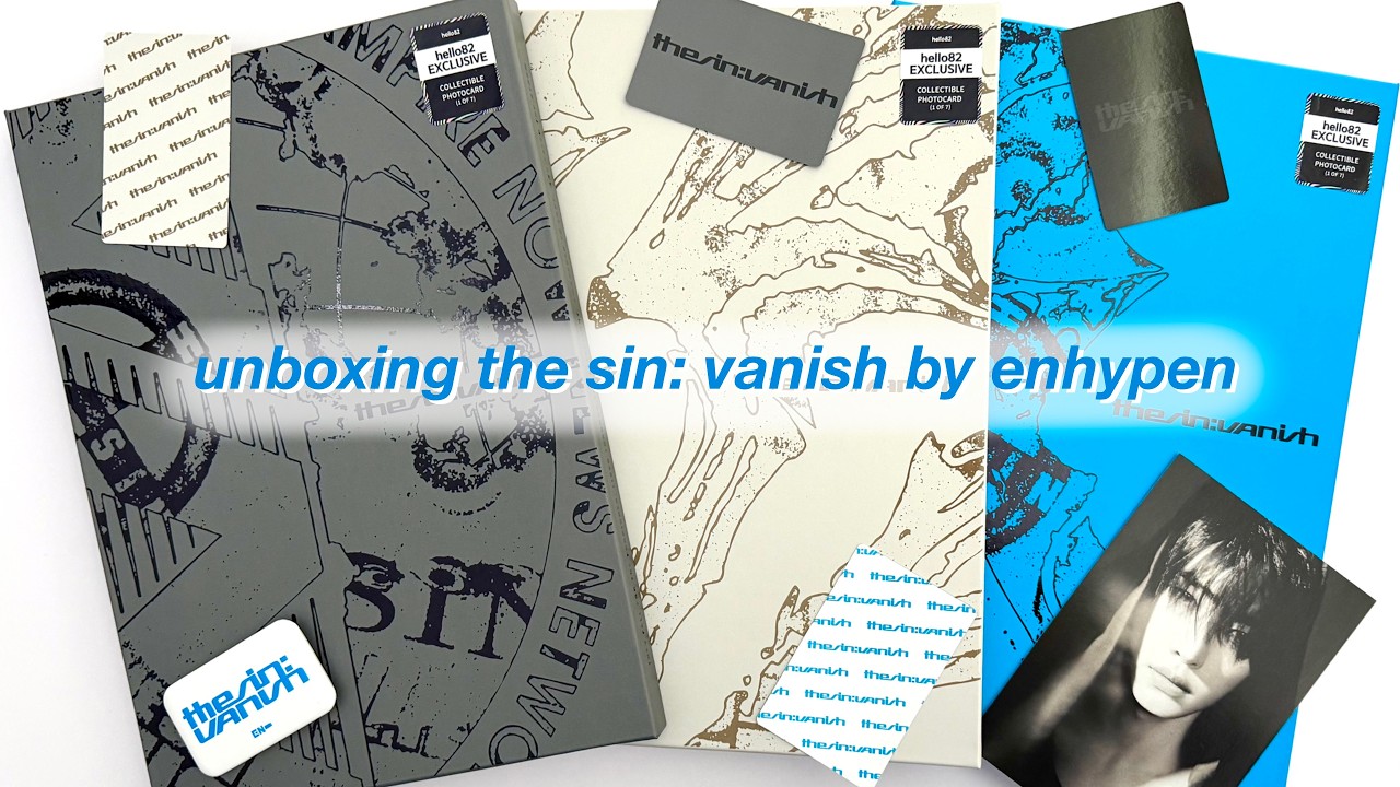 ☆ unboxing the sin: vanish by enhypen ☆ hello82 exclusive
