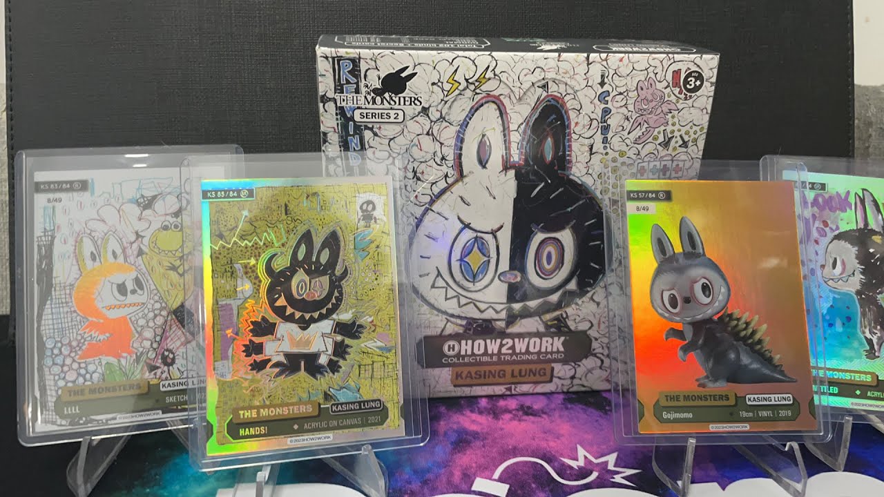 How2work The Monster Series ラブブカード 2box How2Work The Monster