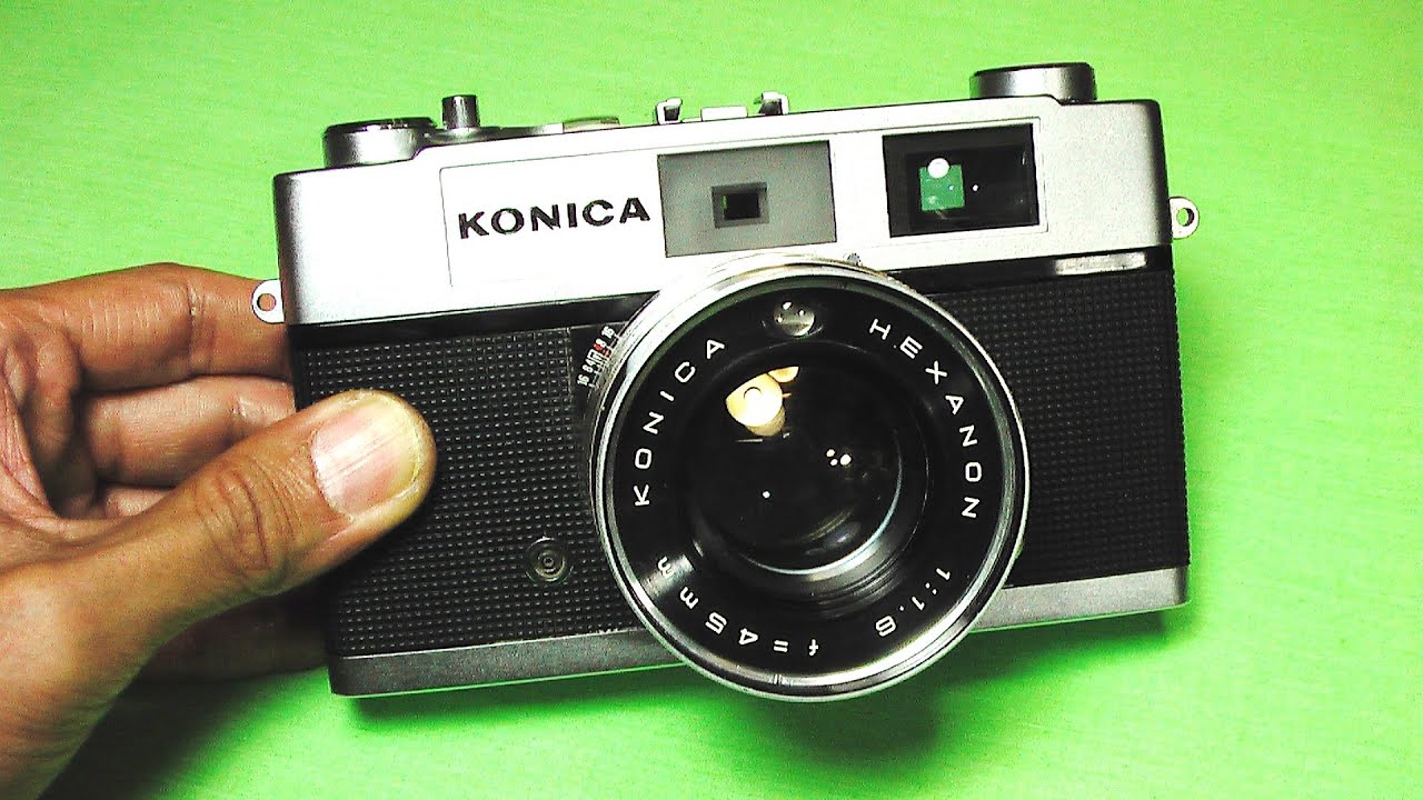 コニカ オートS1.6の使い方 How to use KONICA AuotoS1.6 japan