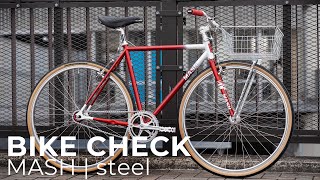 MASH* steel frame set (orange/yellow fade) - BLUE LUG ONLINE STORE