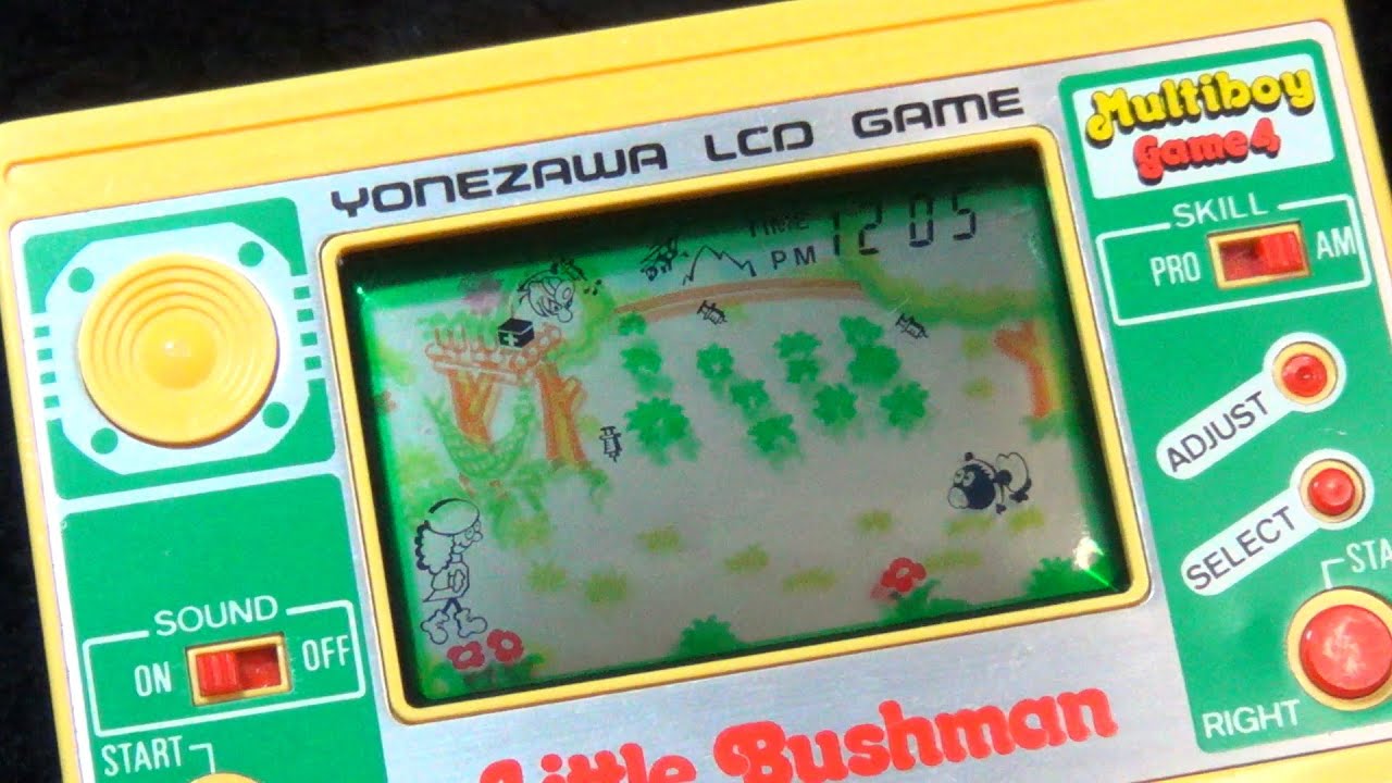 レトロ 電子ゲーム】ヨネザワ リトルブッシュマン マルチボーイ
