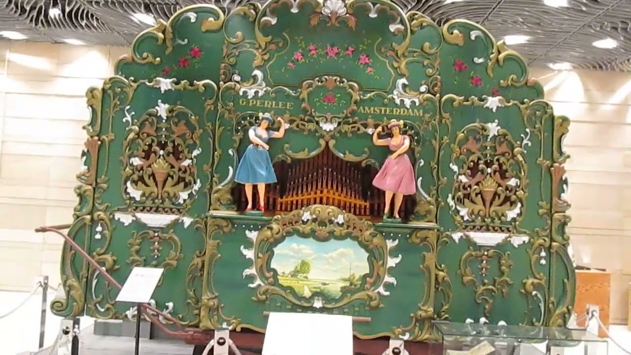オランダ】大型手回しオルガン Barrel organ（Netherlands） - YouTube