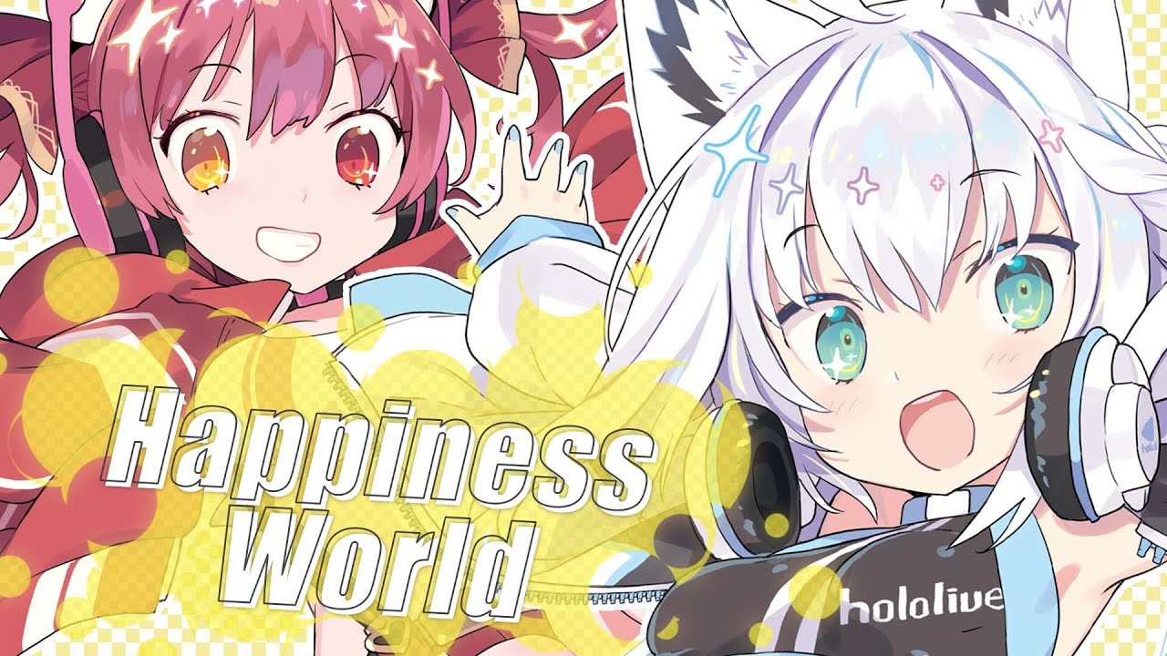 MV] Happiness World [Houshou Marine, Shirakami Fubuki] - YouTube