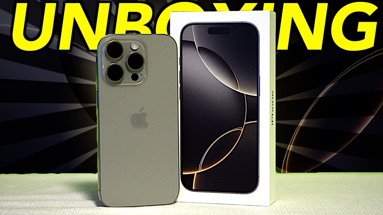 What's NEW in the iPhone 16 Pro? 📱 - Natural Titanium (256GB